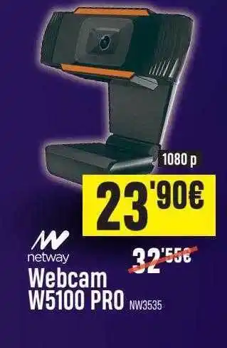 PCBox Netway webacam w5100 pro oferta