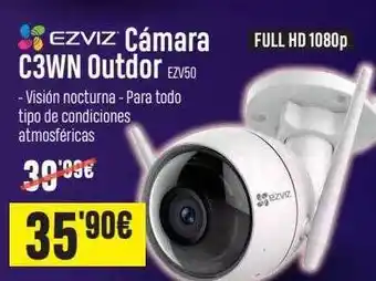 Ezviz cámara c3wn outdor