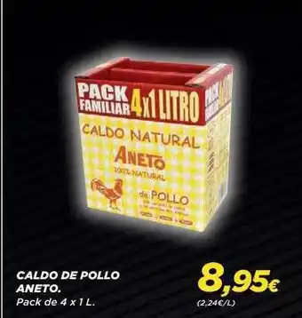 Supercor Caldo de pollo anetto oferta