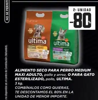 Supercor Alimento seco para perro medium maxi adulto pollo y arroz o para gato esterilizado pollo ultima oferta