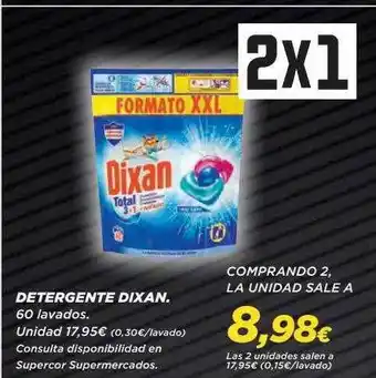Supercor Detergente dixan oferta