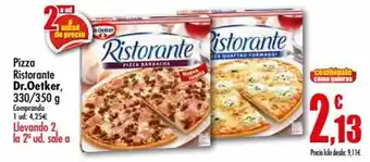 Unide Supermercados Pizza ristorante dr.oetker oferta