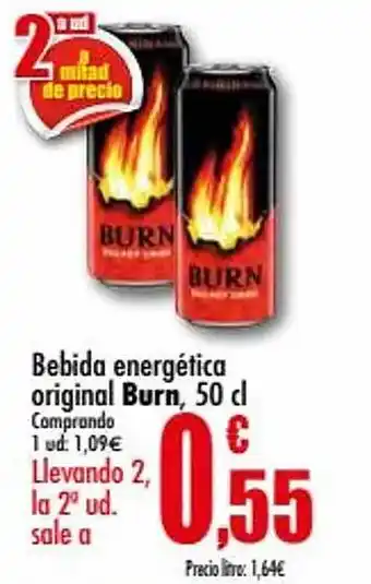 Unide Supermercados Bebida energética original burn oferta