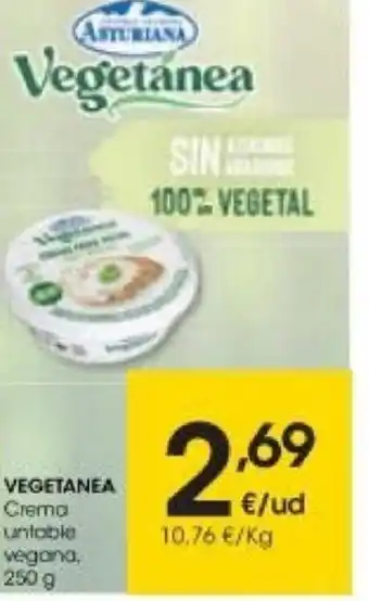 Eroski Vegetanea Crema untable oferta