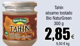 FROIZ Tahín Sésamo Tostado Bio NaturGreen oferta