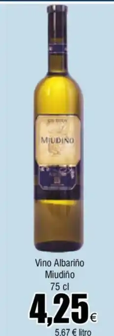 FROIZ Vino Albariño Miudiño 75cl oferta