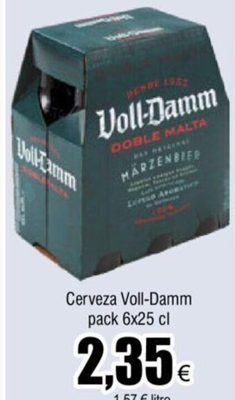 FROIZ Cerveza Voll-Damm Pack 6x25cl oferta