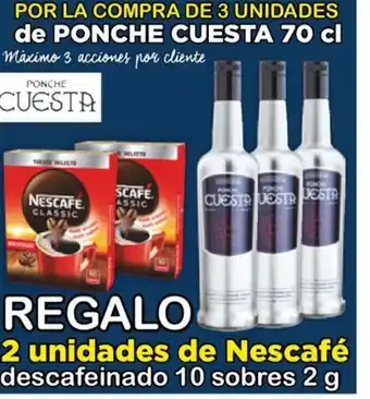 FROIZ 2 Unidades De Nescafé Descafeinado 10 Sobres 2g oferta