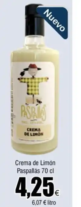 FROIZ Crema de Limón Paspallás 70cl oferta