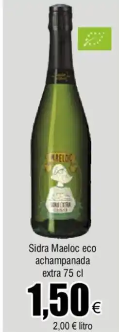 FROIZ Sidra Maeloc Eco Achampanada Extra 75cl oferta