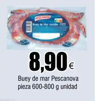 FROIZ Buey de Mar Pescanova Pieza 600-800g Unidad oferta