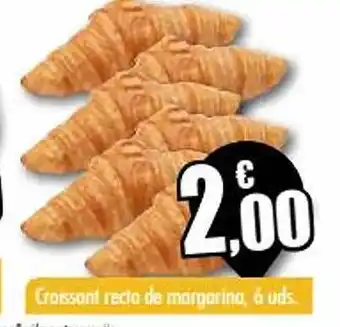Unide Supermercados Croissant recta de margarina 6 oferta