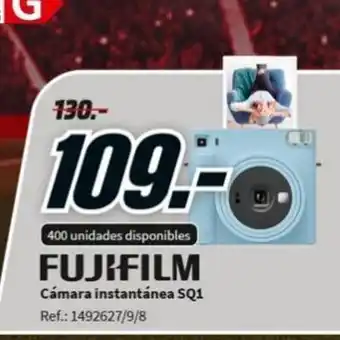 MediaMarkt Fujifil Camara Instantanea SQ1 oferta