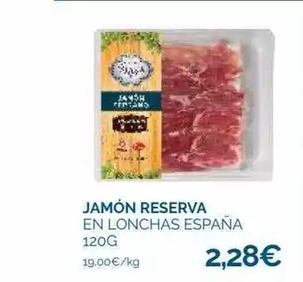 Supermercados La Despensa Jamón reserva en lonchas españa oferta