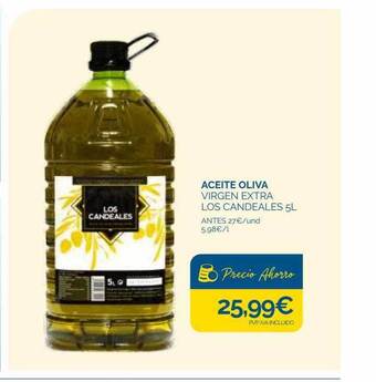 Supermercados La Despensa Aceite oliva virgen extra los candeales oferta