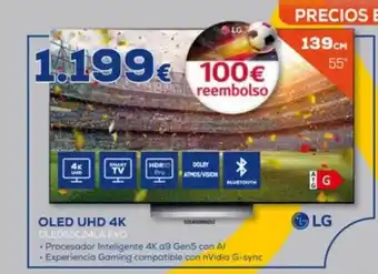 Euronics Oled uhd 4k lg oferta