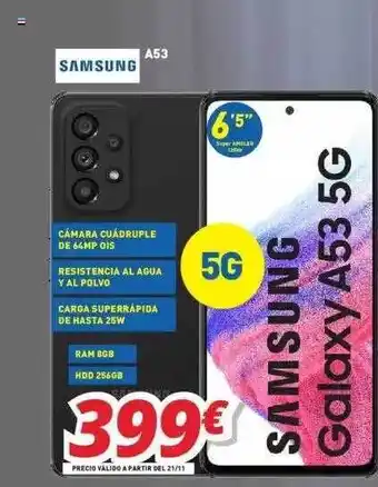 Mi electro Samsung a53 oferta