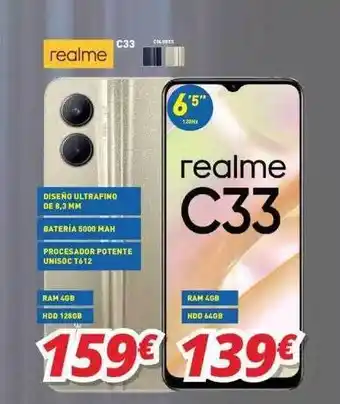 Mi electro Realme c33 oferta