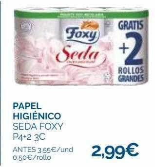 Supermercados La Despensa Papel higiênico seda foxy oferta
