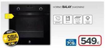 Tien 21 Horno balay oferta