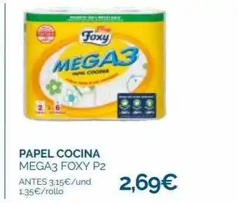 Supermercados La Despensa Papel cocina foxy oferta