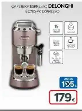 Tien 21 Cafetera espresso delonghi oferta