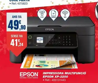 Bureau Vallée Impressora multifunció epson xp-2200 oferta