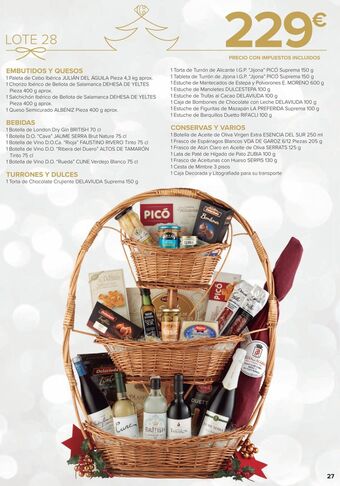 Carrefour Express Embutidos y quesos, bebidas, turrones y dulces, conservas y varios oferta
