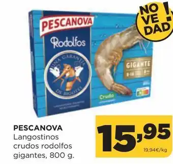 Alimerka Langostinos crudos pescanova oferta