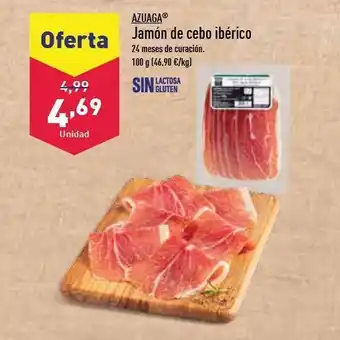 ALDI Jamón de cebo oferta