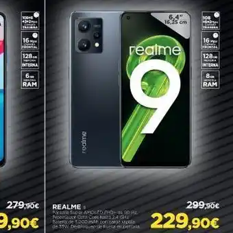 El Corte Inglés Smartphone realme 9 oferta