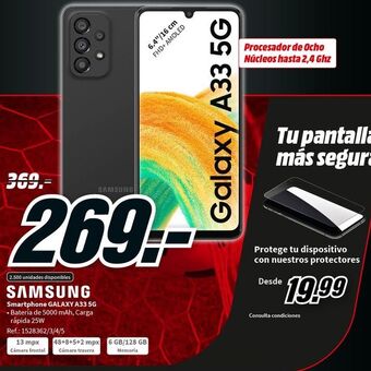 MediaMarkt Smartphone galaxy a33 oferta
