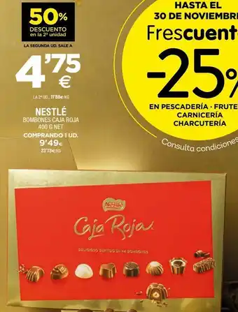 BM Supermercados Bombones nestlé oferta