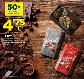 BM Supermercados Bombones lindt oferta