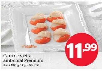 La Sirena Carn de vieira amb coral premium oferta