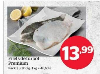 La Sirena Filets de turbot premium oferta