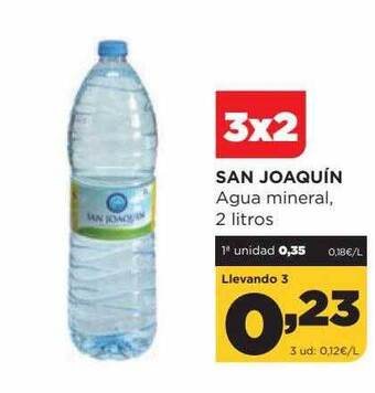 Alimerka San joaquín agua mineral oferta