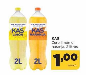 Alimerka Kas zero limón o naranja oferta