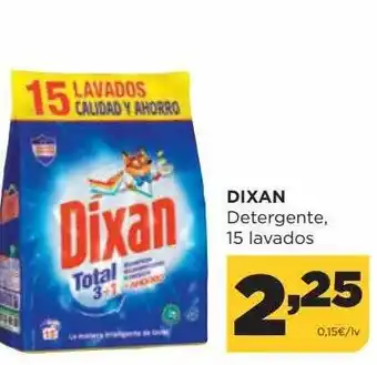 Alimerka Dixan detergentes 15 lavados oferta