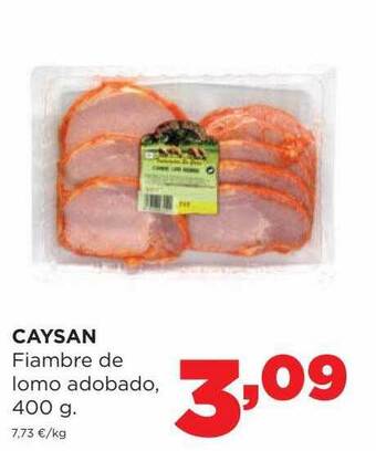 Alimerka Caysan fiambre de lomo adobado oferta
