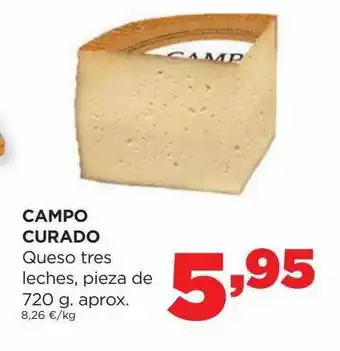 Alimerka Campo curado queso tres leches pieza de oferta