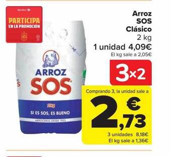 Carrefour Arroz sos clásico oferta