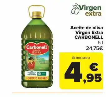 Carrefour Virgen extra aceite de oliva virgen extra carbonell oferta
