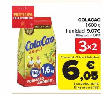 Carrefour Colacao oferta