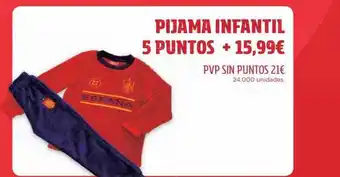 Carrefour Pijama infantil 5 puntos oferta