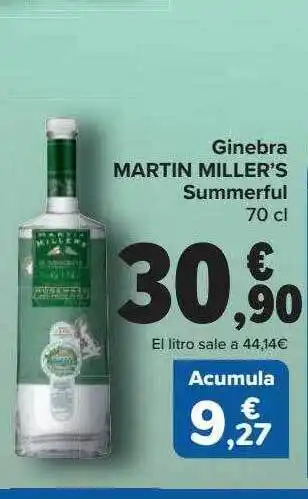 Carrefour Ginebra martin miller's summerful oferta
