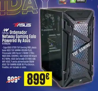 Beep Ordenador Netway Gaming Eolo Powered By Asus oferta