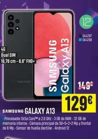 Beep Galaxy A13 oferta