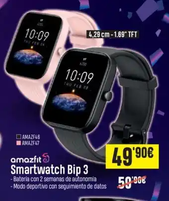 Smartwatch Bip 3