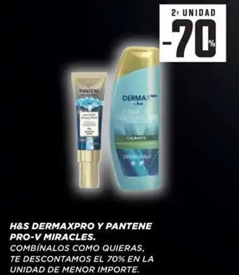Supercor H&S Dermaxpro Y Pantene Pro-V Miracles oferta